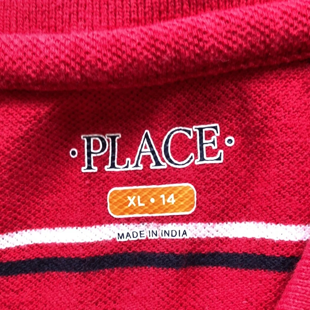 Children’s Place Boys Short Sleeve Polo Shirt - Picture 3 of 6